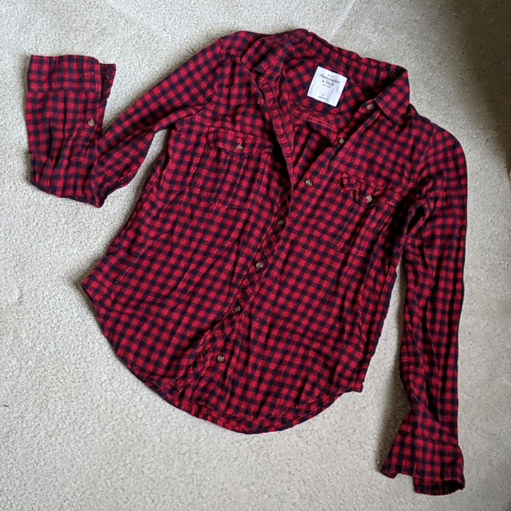 Checkered Button Down - image 1
